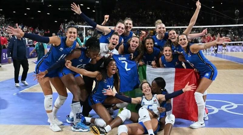 Pallavolo Femminile: l’Italvolley trionfa alle Olimpiadi